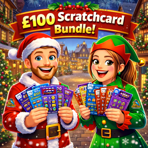 £100 SCRATCHCARDS BUNDLE!