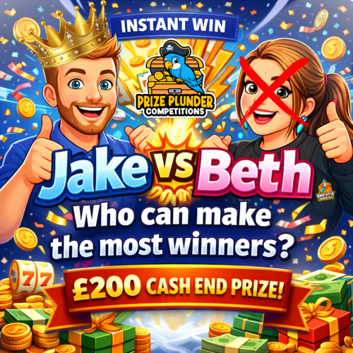 JAKE VS BETH - JAKE's INSTANT WINS!