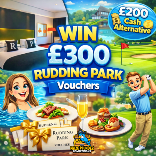 £300 Rudding Park voucher / £200 cash!