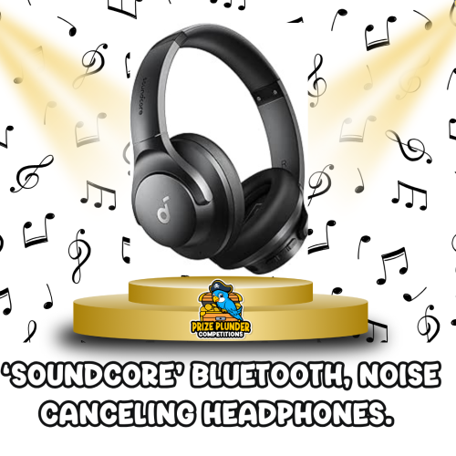Black Soundcore headphones!