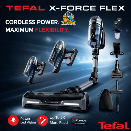 Tefal X-Force Flex Cordless Stick Vacuum!