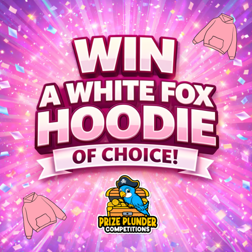 White Fox Hoodie of choice!