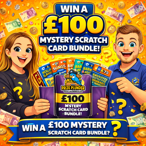 £100 worth of mystery Scratch Cards!