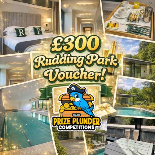 £300 Rudding Park vouchers!